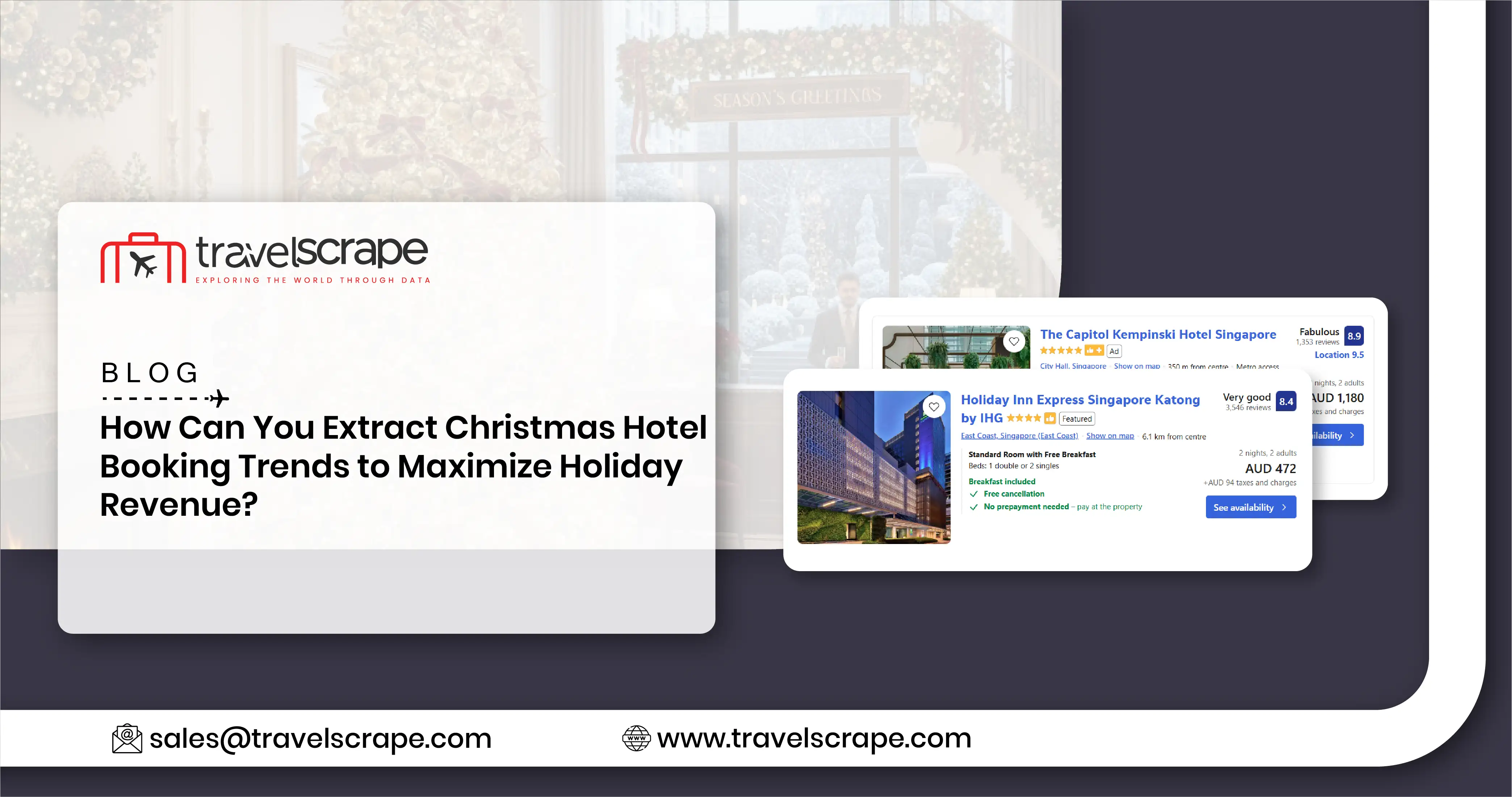 Extract Christmas Hotel Booking Trends to Maximize Holiday Revenue